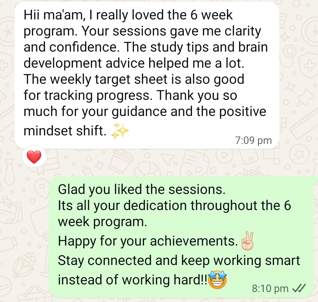 Parent testimonial 6